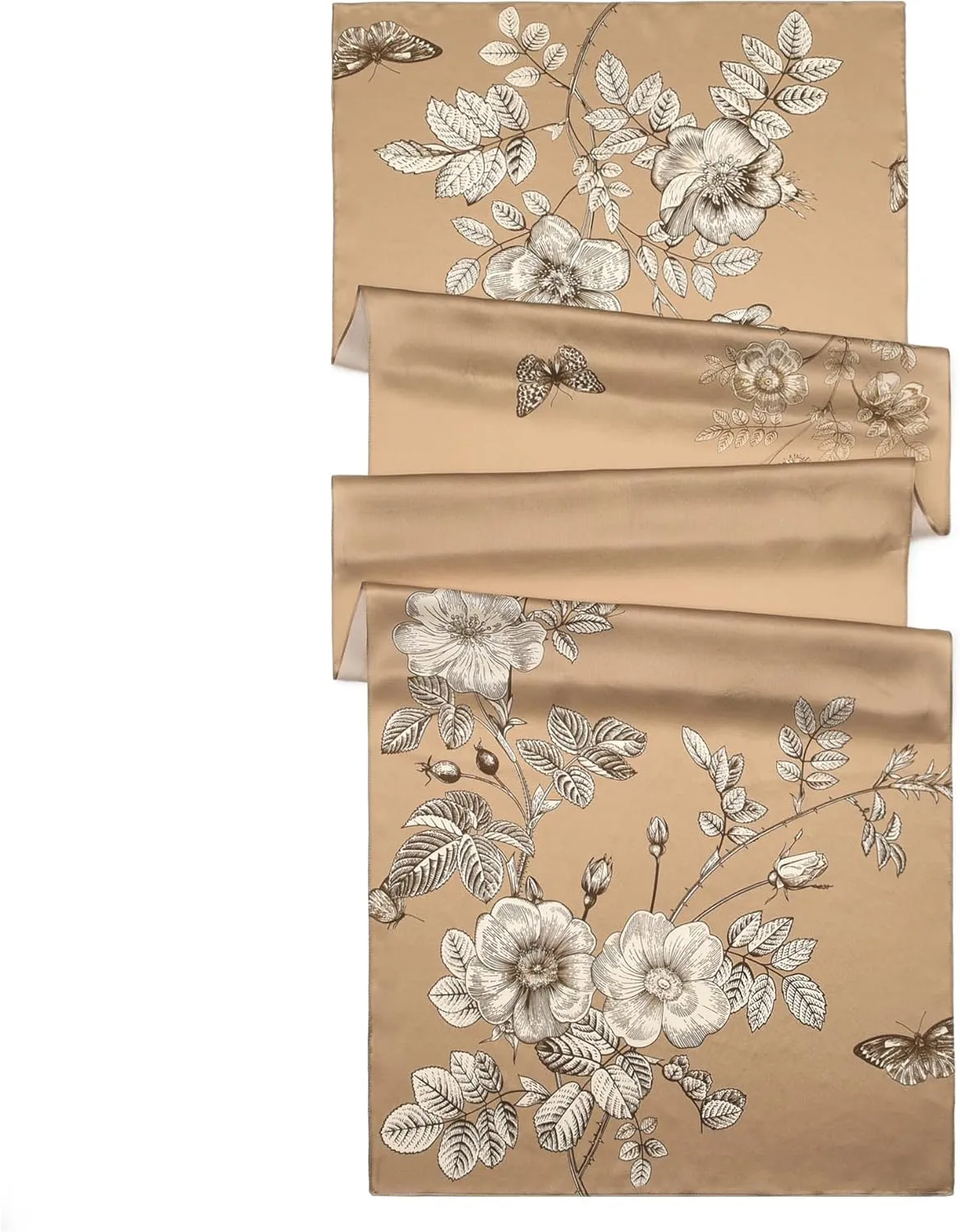 100% Mulberry Silk Scarf - 70'' X 21'' Long Satin Fashion Designer Scarf - Lightweight Wraps with Gift Packed