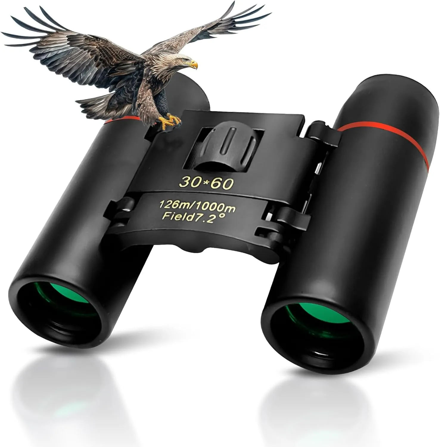 30x60 Compact Binoculars, Bird Watching Binoculars for Adults and Children, High Power Mini Pocket Binoculars for Bird Watching, Hunting, Concerts, Theatre, Travel, Sightseeing