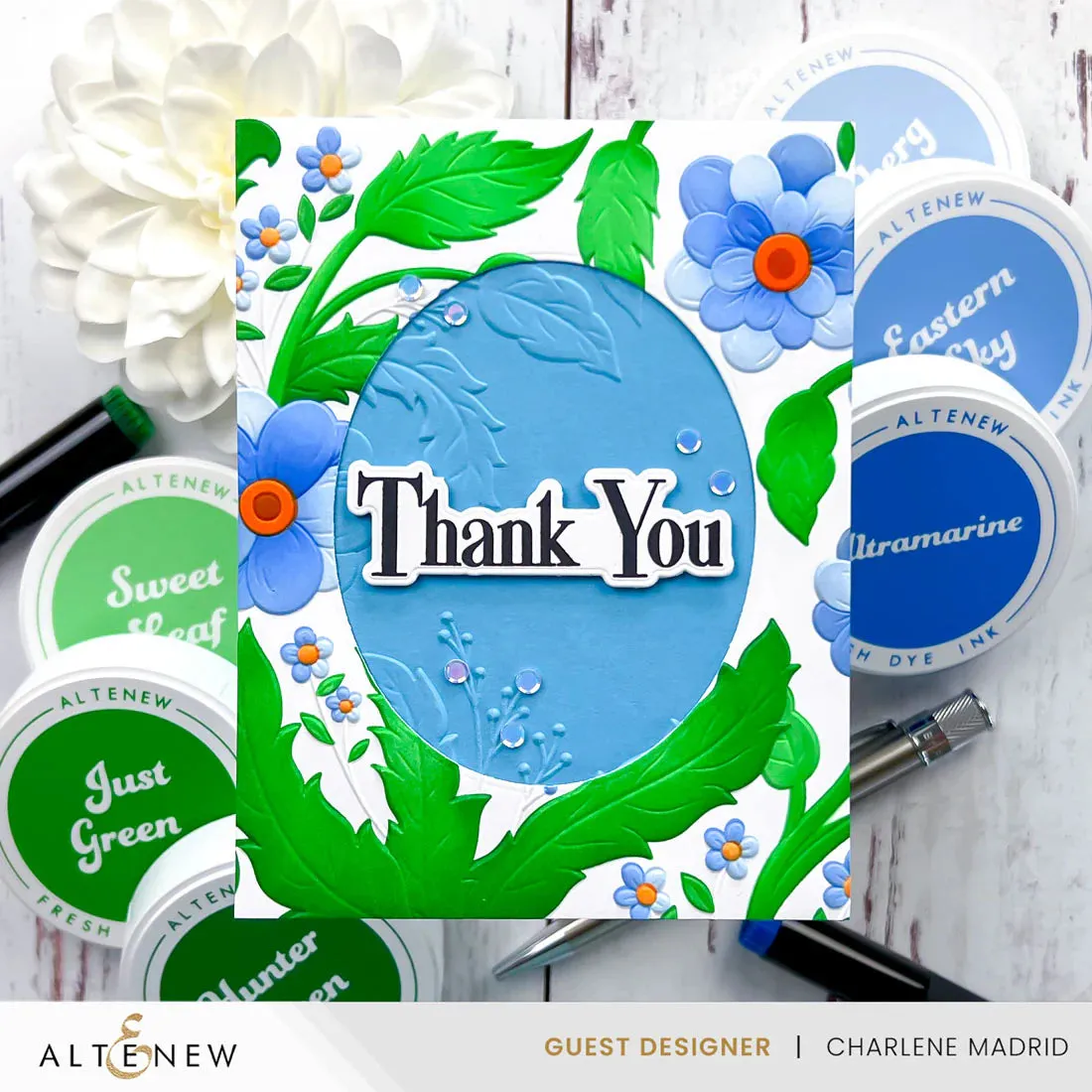 Altenew Green Meadows Fresh Dye Ink Pad - Minty Mint