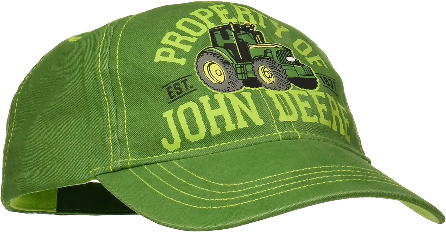 John Deere Boys' Trademark Baseball Cap