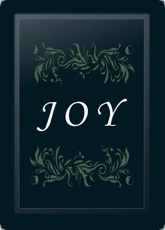 Joy Floral Horizontal Sage Logo Panel