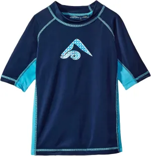 Kanu Surf Boys' Revival UPF 50  Sun Protective Rashguard Swim Shirt