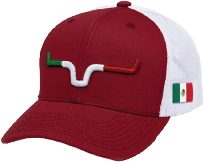 Kimes Ranch Unisex Semana Trucker Embroidered Logo Patch Adjustable Snapback One-Size Hat