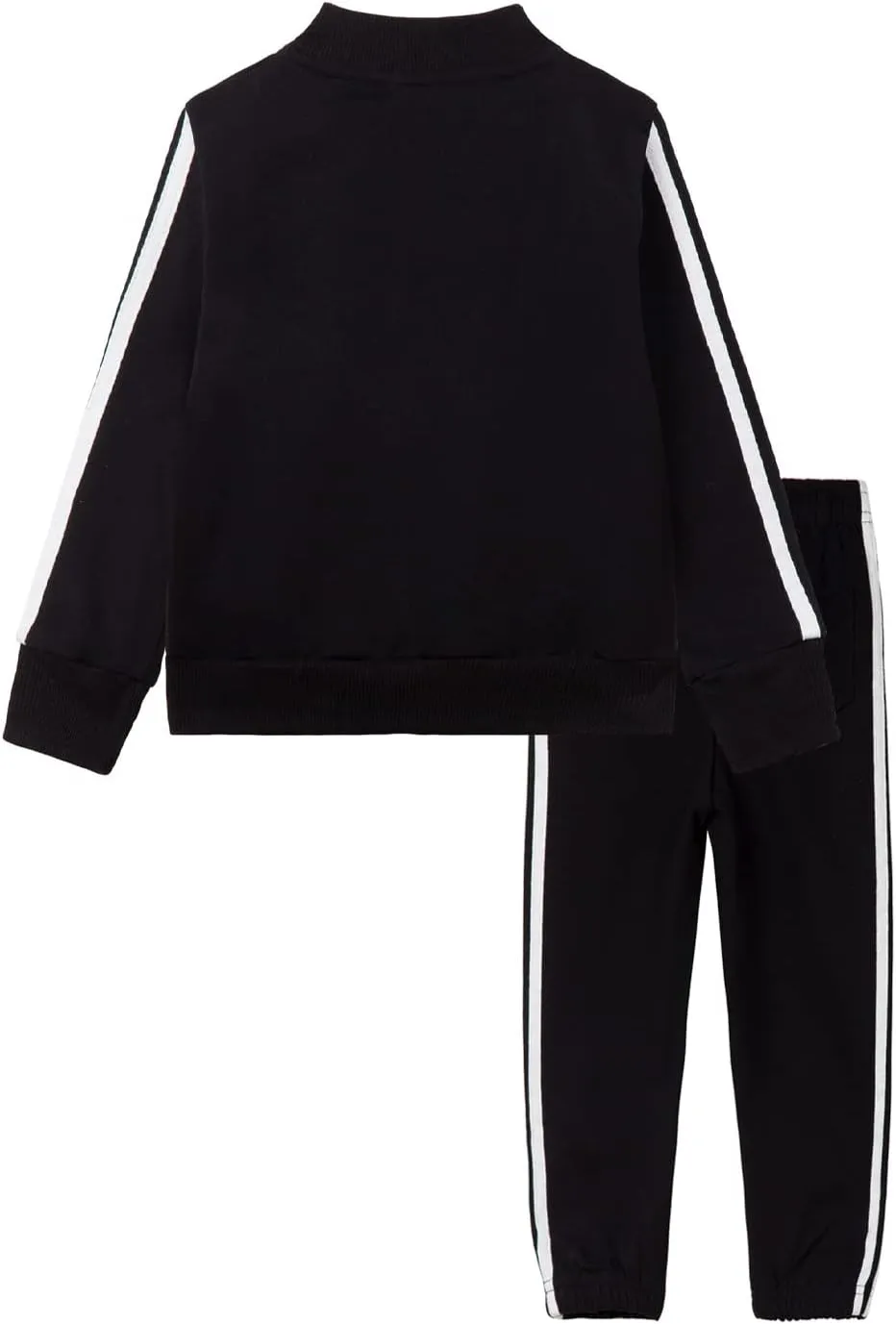 LittleSpring Little Boys Tracksuit Zip Up Athletic Hoodie and Jogger Pants 2-Piece Set