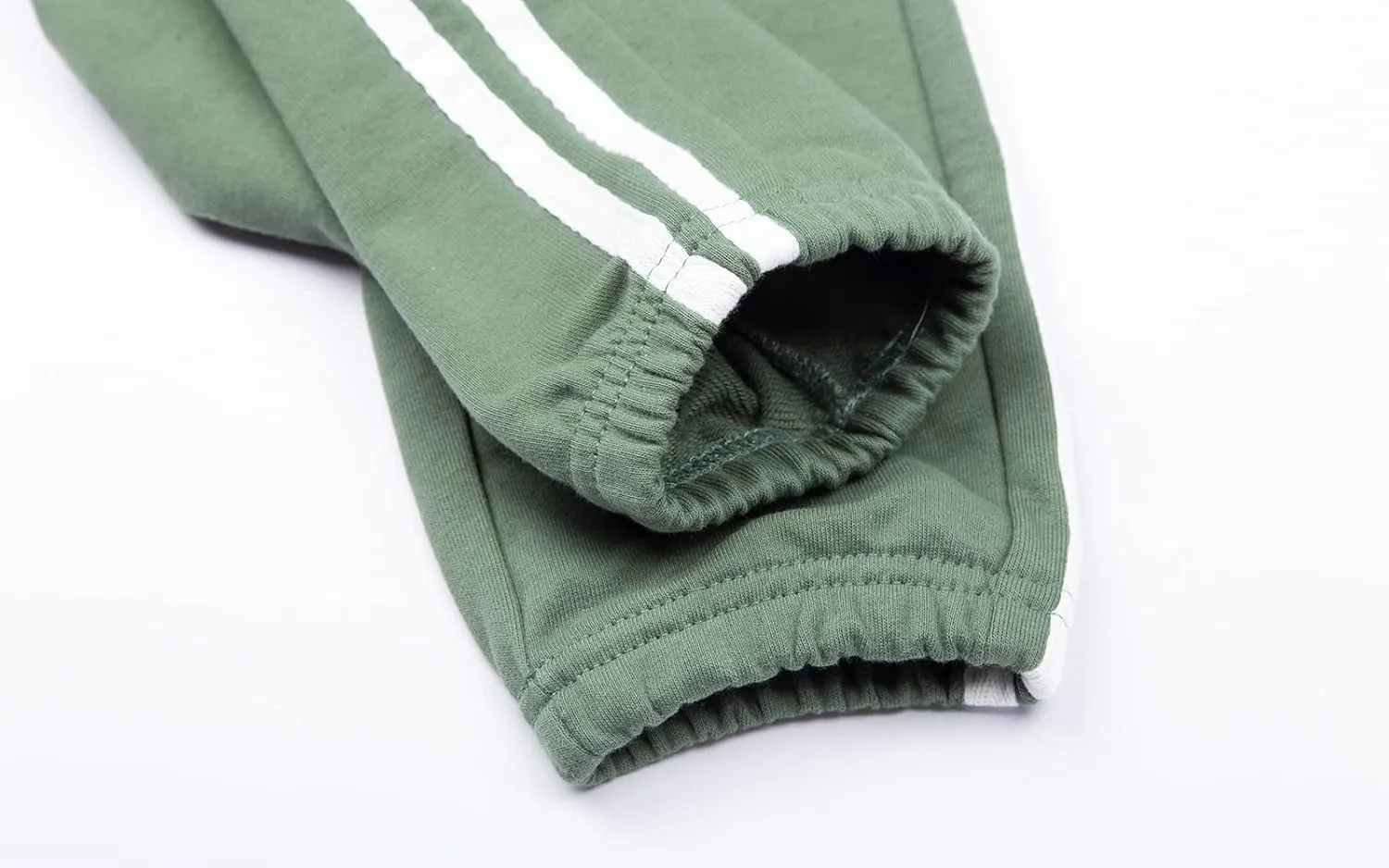 LittleSpring Little Boys Tracksuit Zip Up Athletic Hoodie and Jogger Pants 2-Piece Set
