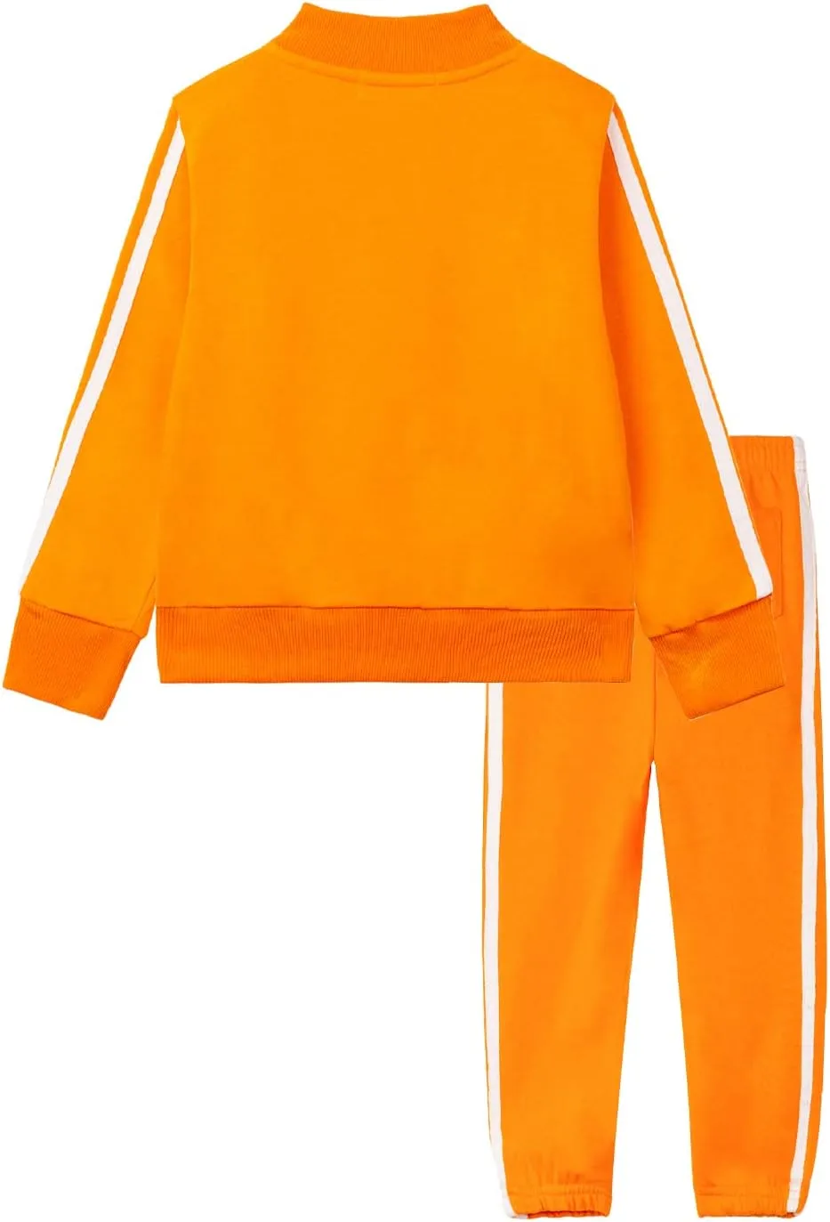 LittleSpring Little Boys Tracksuit Zip Up Athletic Hoodie and Jogger Pants 2-Piece Set