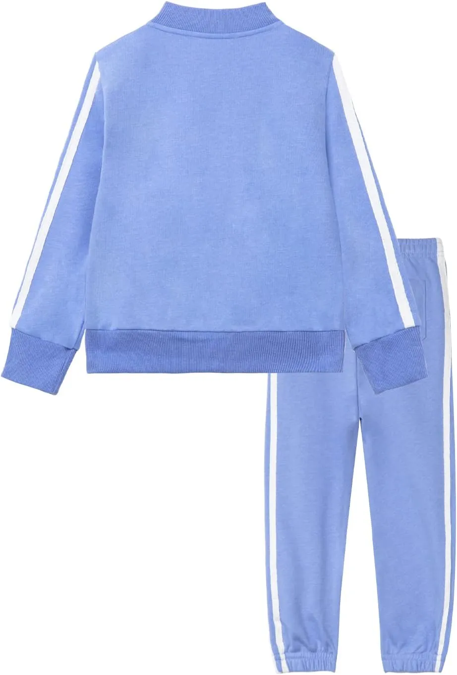 LittleSpring Little Boys Tracksuit Zip Up Athletic Hoodie and Jogger Pants 2-Piece Set