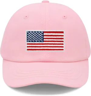 qikqik Toddler Baseball Hat Baby Baseball Cap Infant Hats Baby Ball Cap Kids 4th of July Hats Toddler American Flag Hat USA