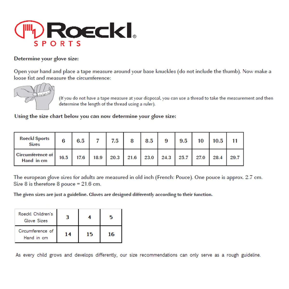 Roeckl Grip Junior Riding Glove