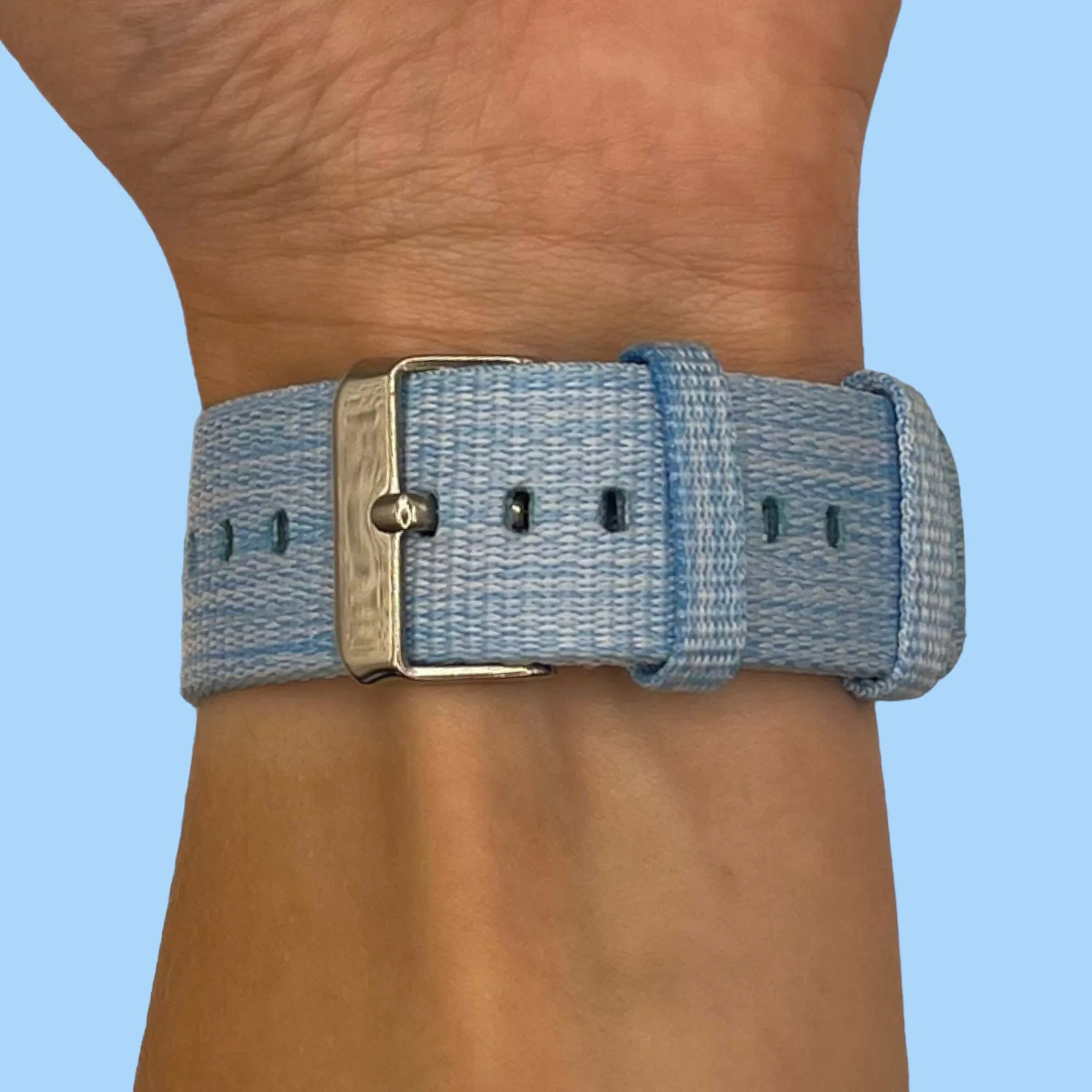 Stylish Canvas Watch Straps Compatible with Fitbit Versa 3