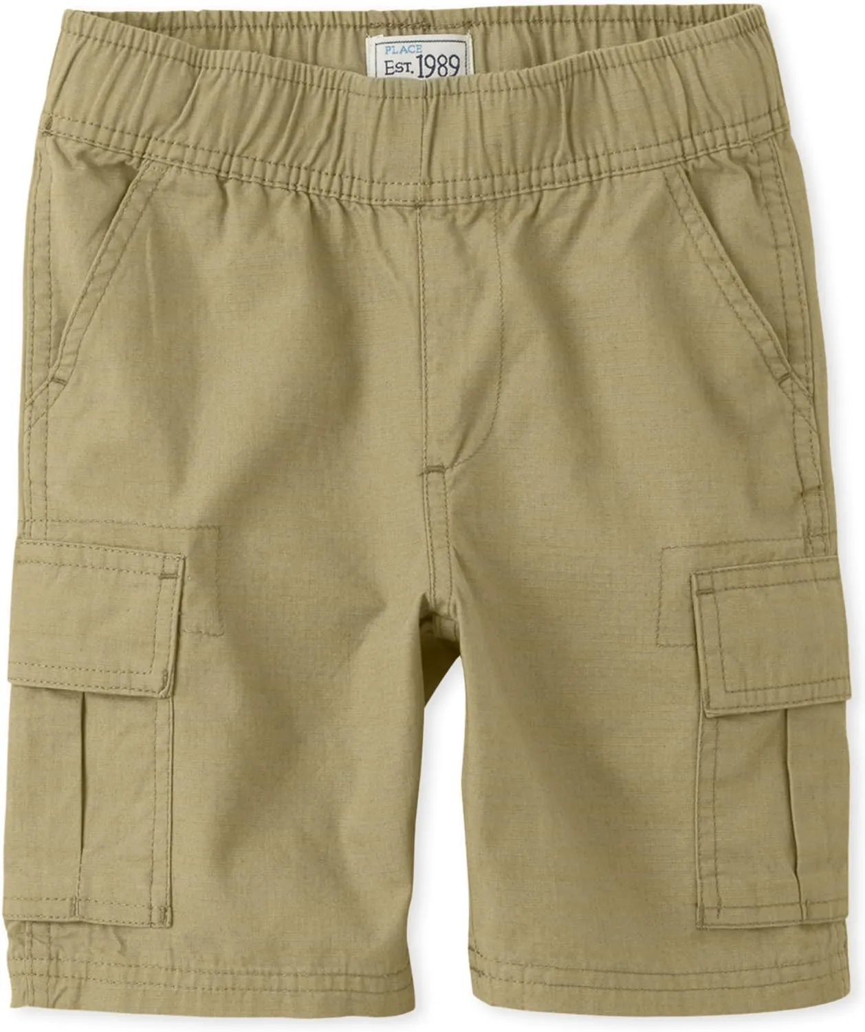 The Children's Place Boys' Uniform Pull on Cargo Shorts